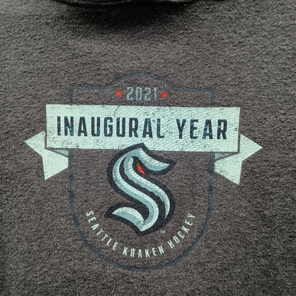 Gray Hoodie with Inaugural Year Logo - Picture 3 of 11